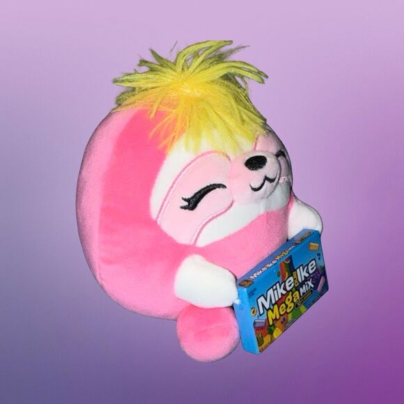 Snackles Mystery Plush Squishy Comfort Plush with Licensed Mike N Ike P9 - Picture 7 of 8